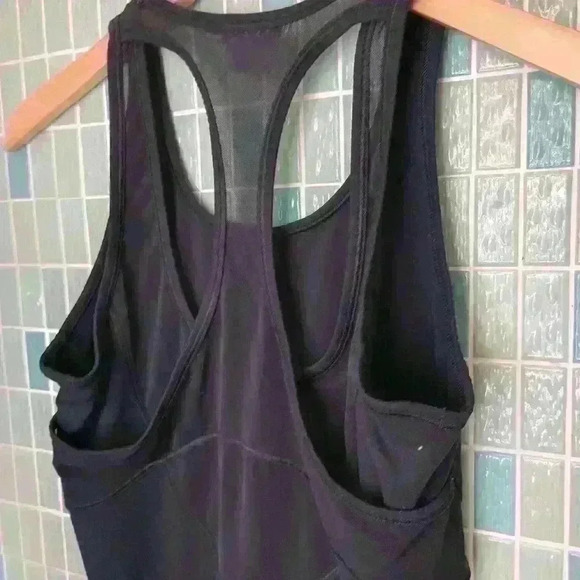 Athleta Active Gym Yoga Racer back Tank Top Black - Picture 3 of 13